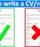 How to Craft an Effective Curriculum Vitae (CV)/ Resume